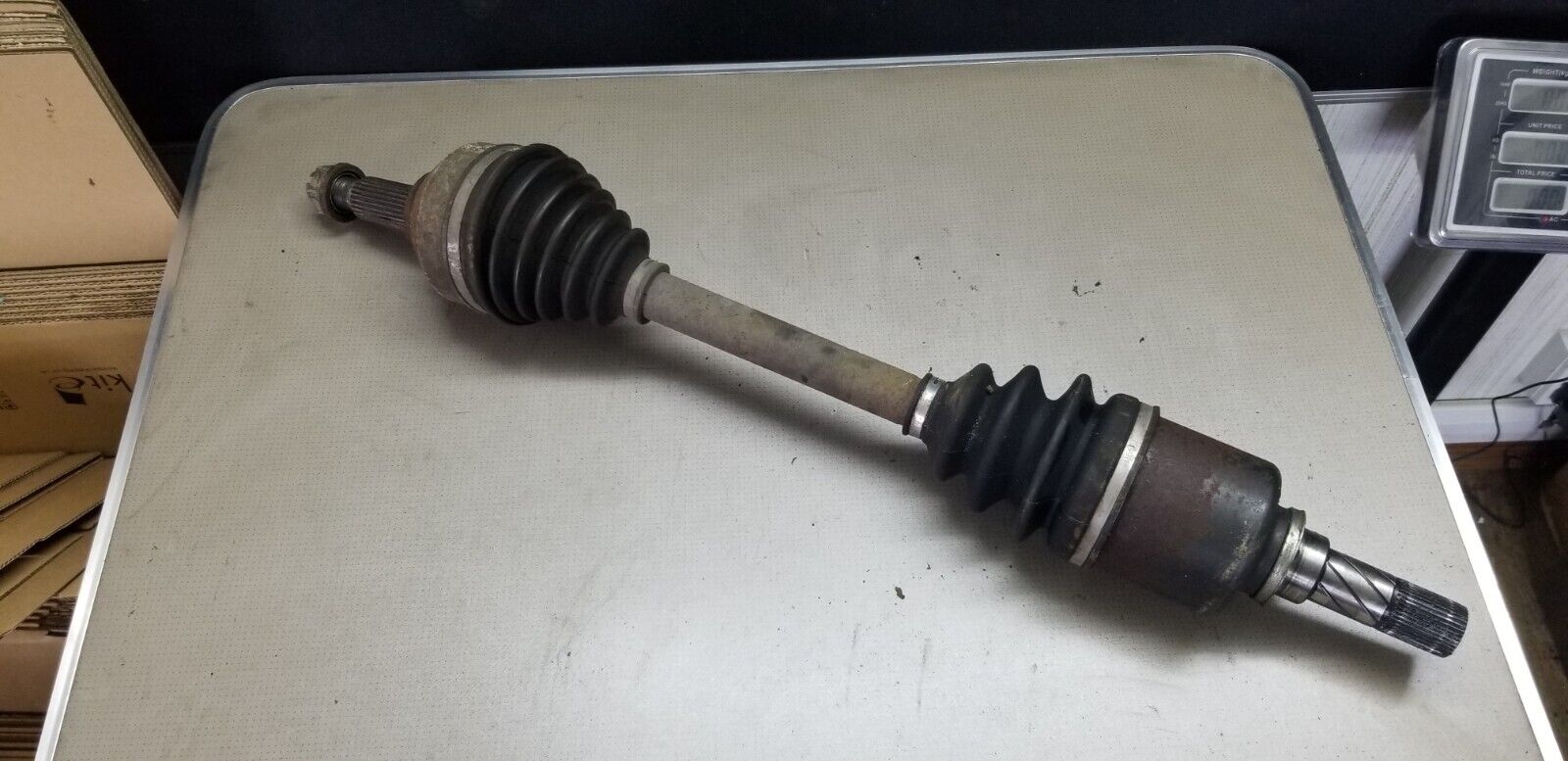 VAUXHALL VIVARO PASSENGER SIDE DRIVESHAFT 2014 2.0L DIESEL MANUAL