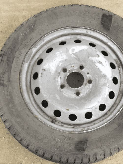Vauxhall Vivaro Renault Trafic Steel Wheel and Continental Tyre 205/65R16C