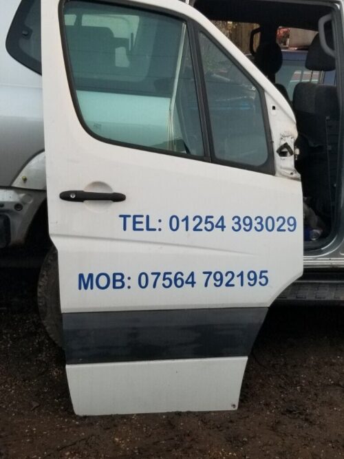 VOLKSWAGEN CRAFTER Front Door Drivers Side 2014 Diesel White