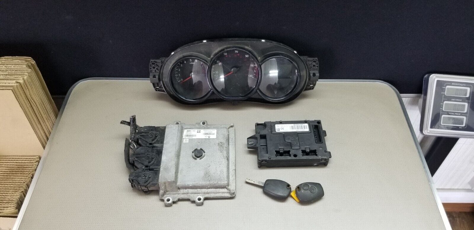 2013 DACIA SANDERO STEPWAY TCE90 PETROL 898CC ECU KIT 237103008R