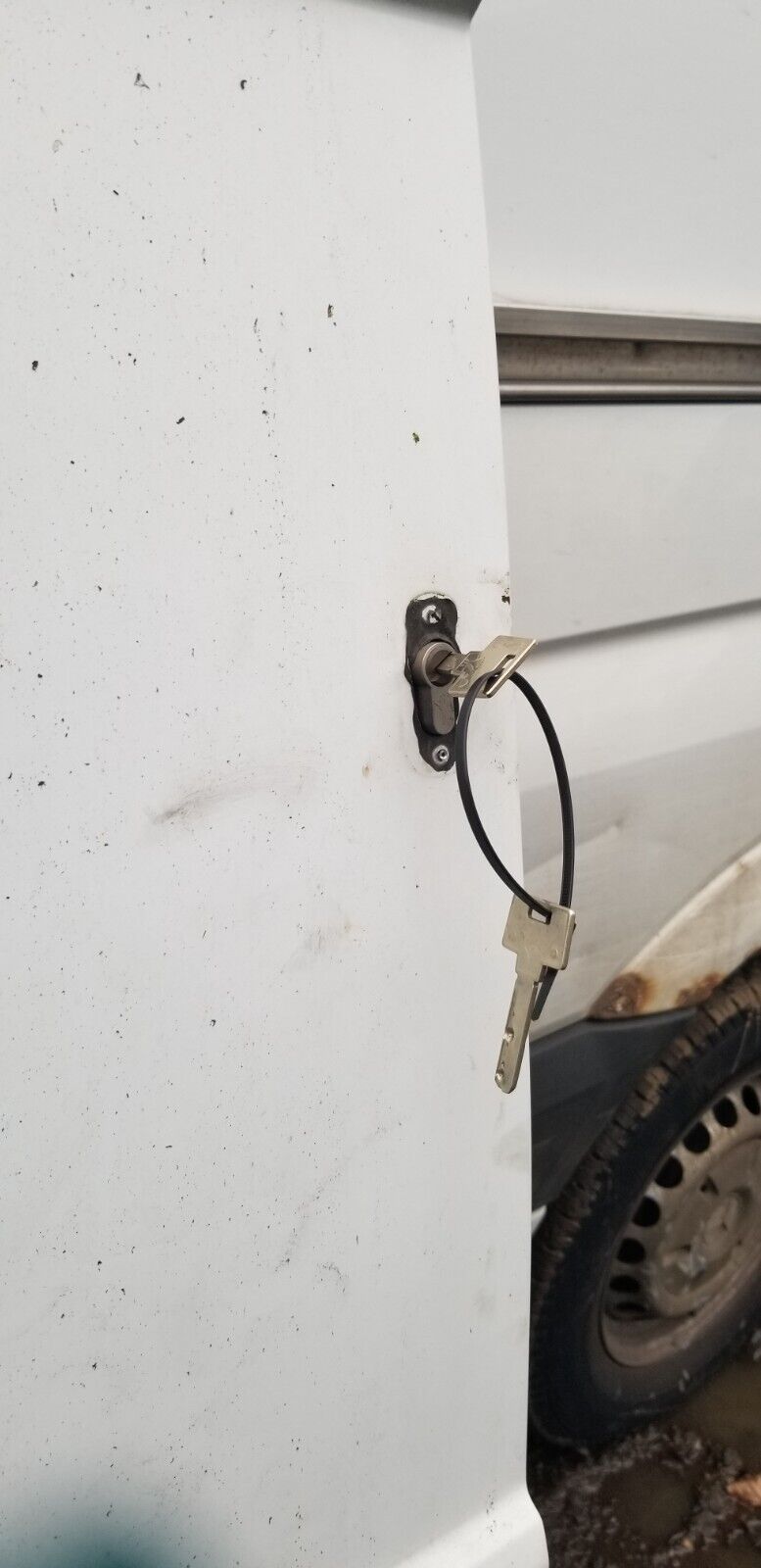 2015 Vauxhall Vivaro Mk2 (X82) Van White Left Side Load Loading Door - Image 3