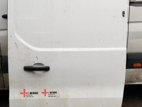 2015 Vauxhall Vivaro Mk2 (X82) Van White Left Side Load Loading Door