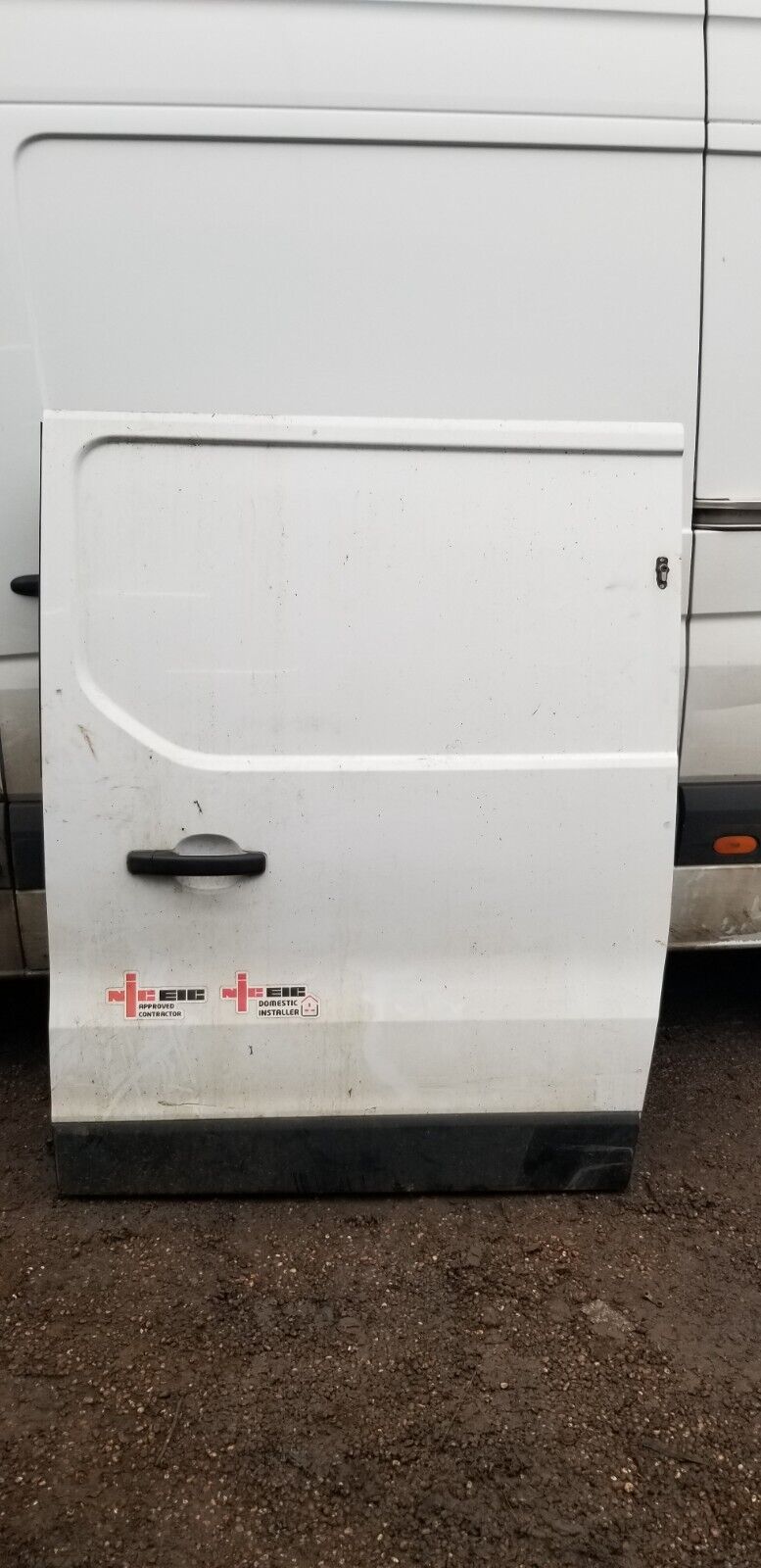 2015 Vauxhall Vivaro Mk2 (X82) Van White Left Side Load Loading Door
