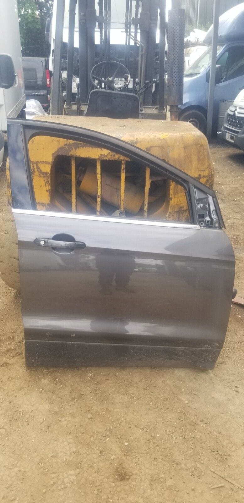 2016 Ford Kuga MK2 Driver Off Side Front Door Magnetic Grey |O - Image 4