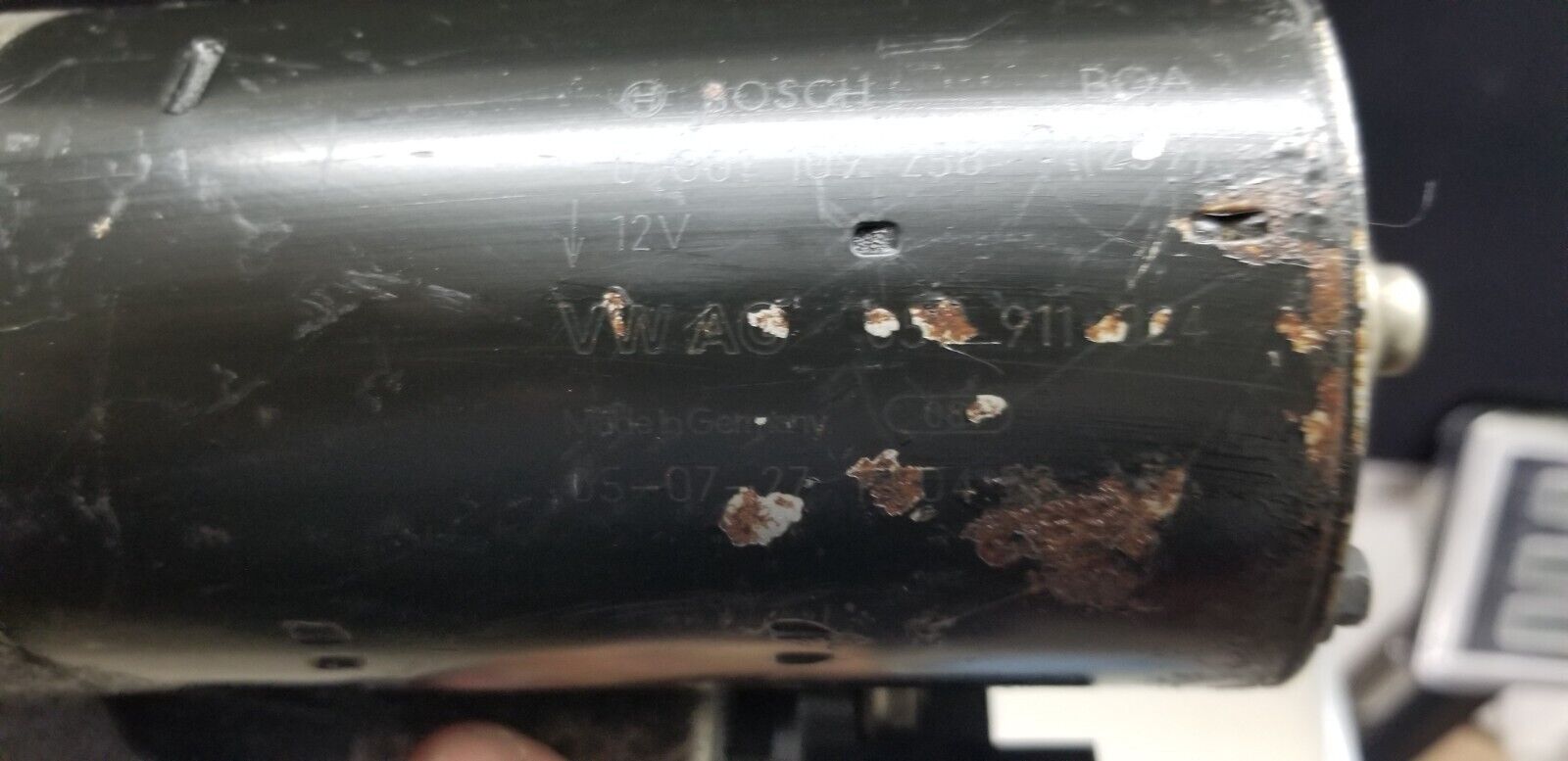 Audi A6 C6 Starter Motor Bosch Automatic 0001109258 3.0 Diesel - Image 4