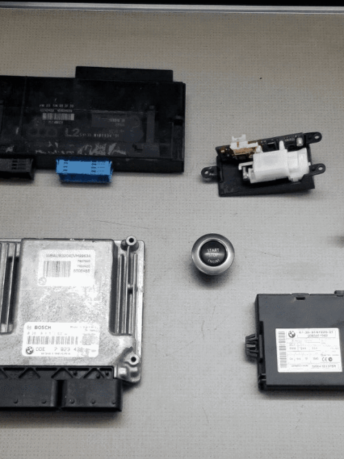 BMW 1 3 Series E81 E87 E90 LCI 118d 318d N47 Diesel ECU Kit DDE CAS3 Key 7823422