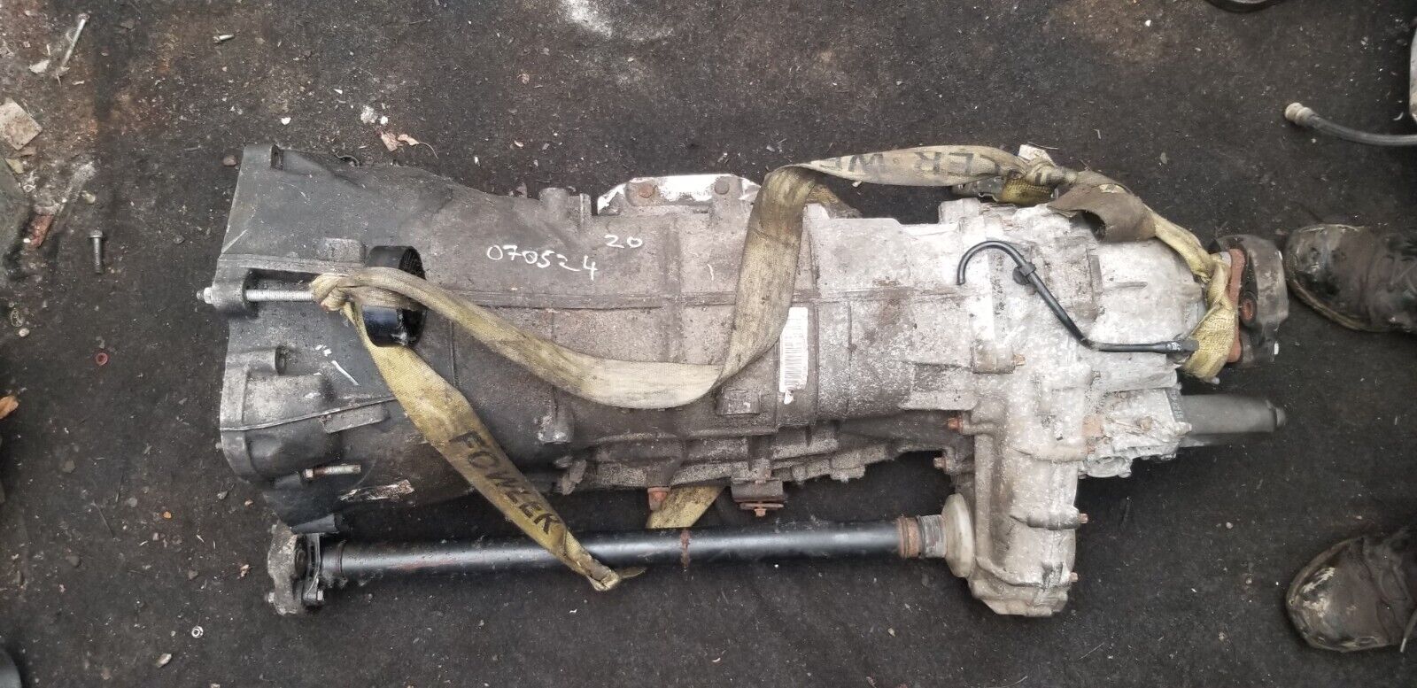 BMW X5 E70 automatic gearbox 1068050012 front view