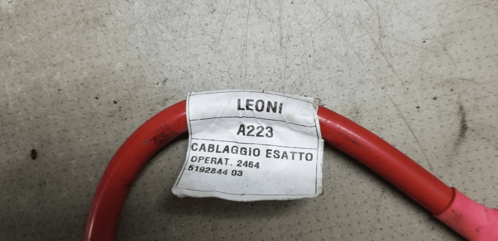 Citroen Relay Peugeot Boxer 2014-2022 Positive Battery Cable Lead 1378330080 - Image 4