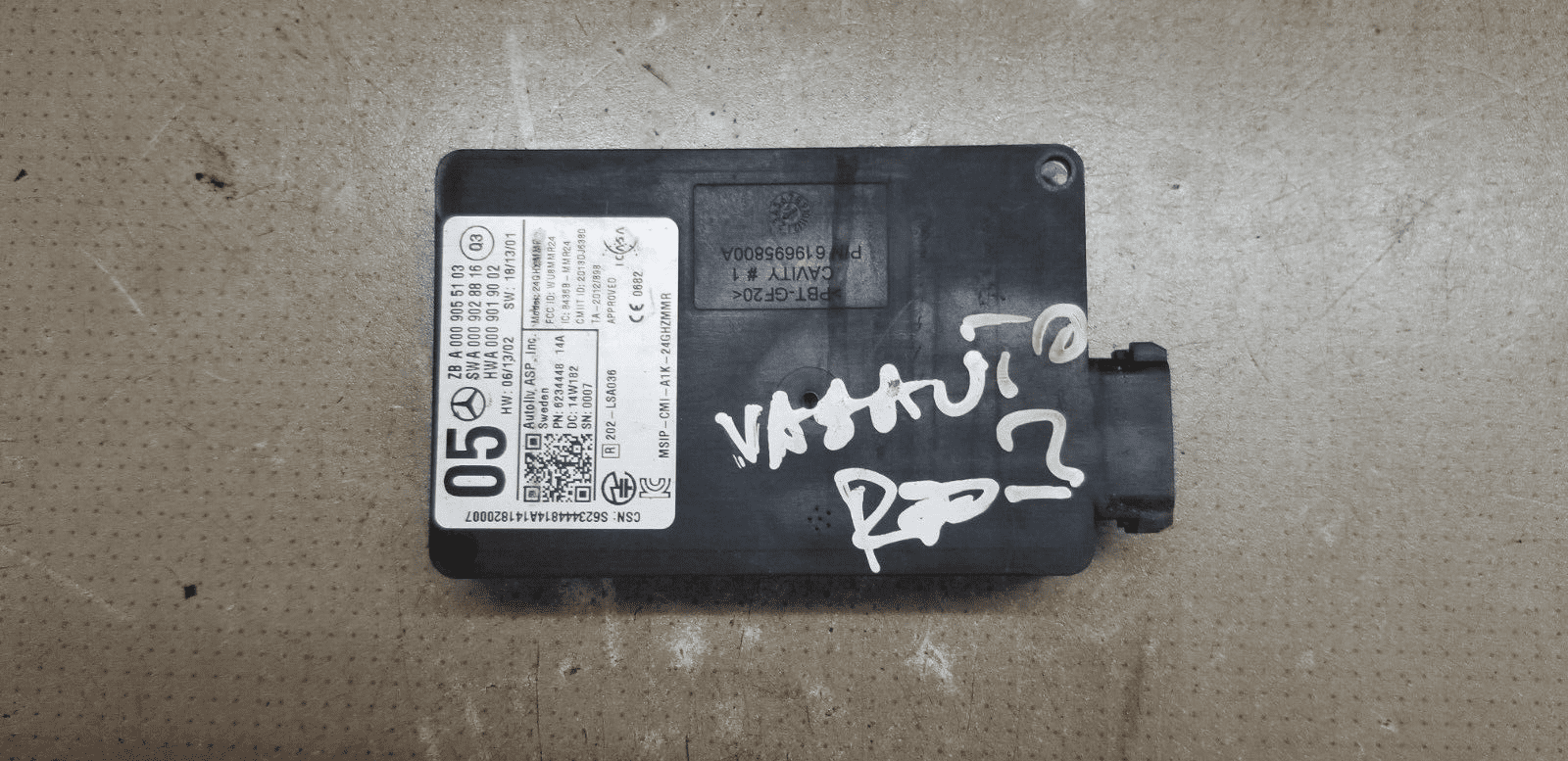 Distance Radar Module Mercedes W176 W207 W212 Front Distronic Unit A0009055103