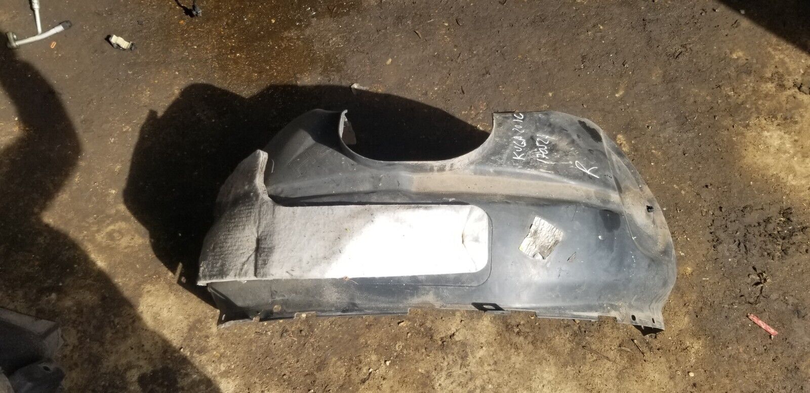 FORD KUGA WHEEL ARCH LINER SPLASH GUARD FRONT RIGHT SIDE CV4416114BE 2016 - Image 4