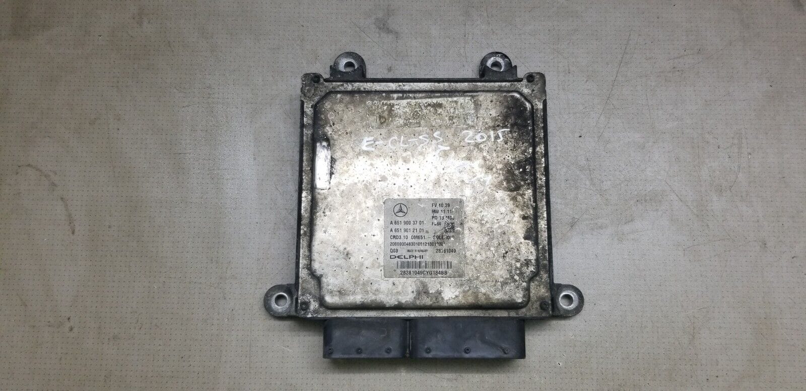 Mercedes Benz E Class 2015 W212 Ecu A6519003701 - Image 3