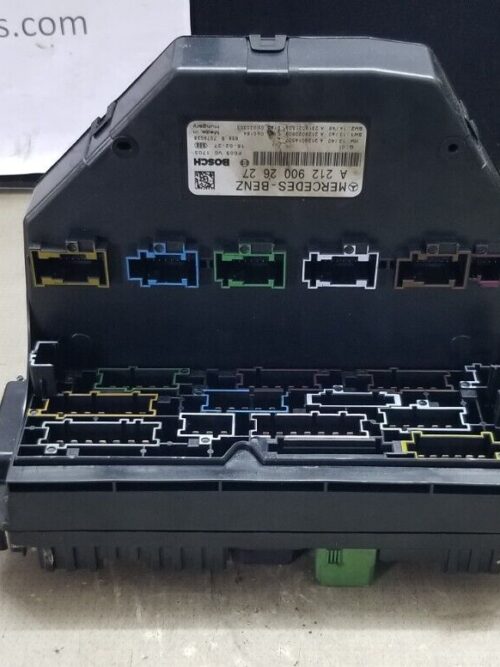Mercedes Benz  E Class Sam Fuse Box Front A2129002627 W207 2013 - 2017 |O