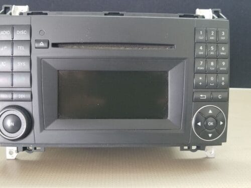 Mercedes-Benz MF2830 OEM Radio A1699002000 Front View