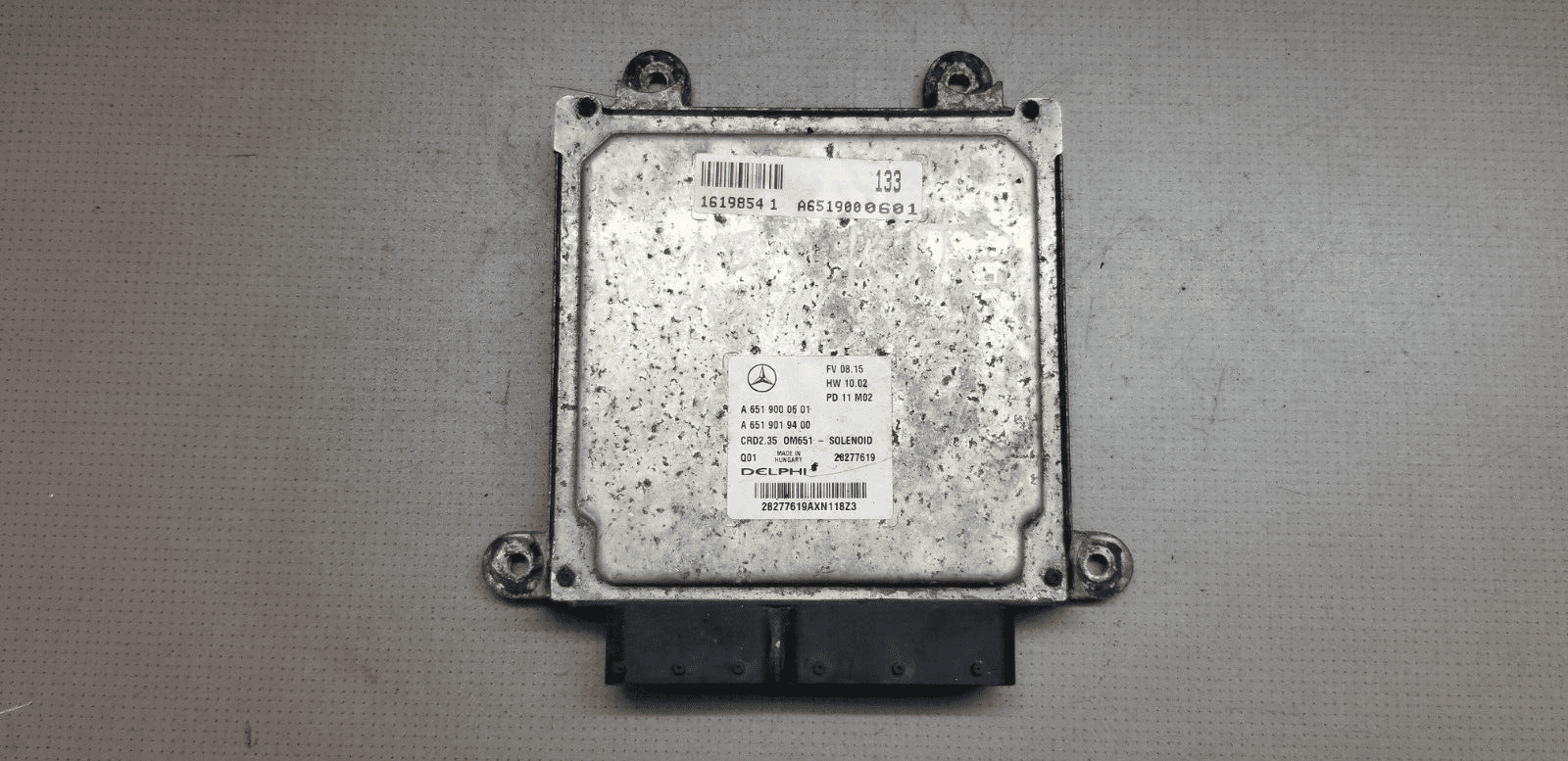 Mercedes Benz Sprinter 313 W906 2006-2013 2.1 Manual Engine ECU A6519000601