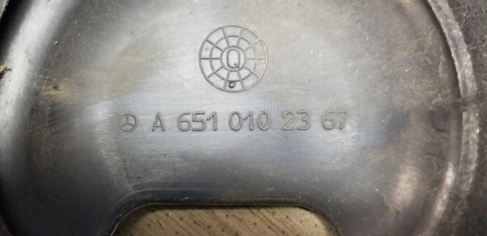 MERCEDES BENZ SPRINTER ENGINE COVER 2015 A6510102367 - Image 4