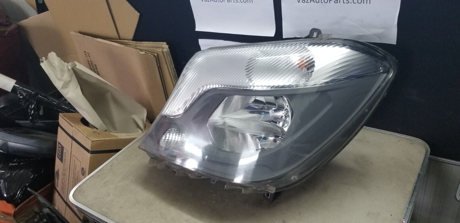 Mercedes Benz Sprinter W906 2013-2018 Headlight Passenger Side Left A9068202561 - Image 3