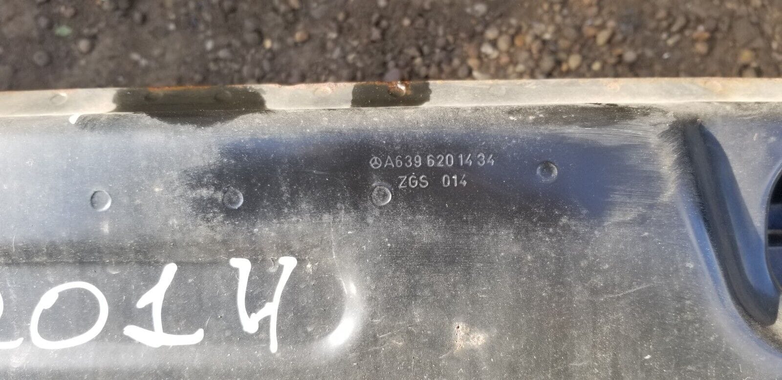 MERCEDES-BENZ VITO 110 FRONT REINFORMCEMENT BAR A6396201434 - Image 3