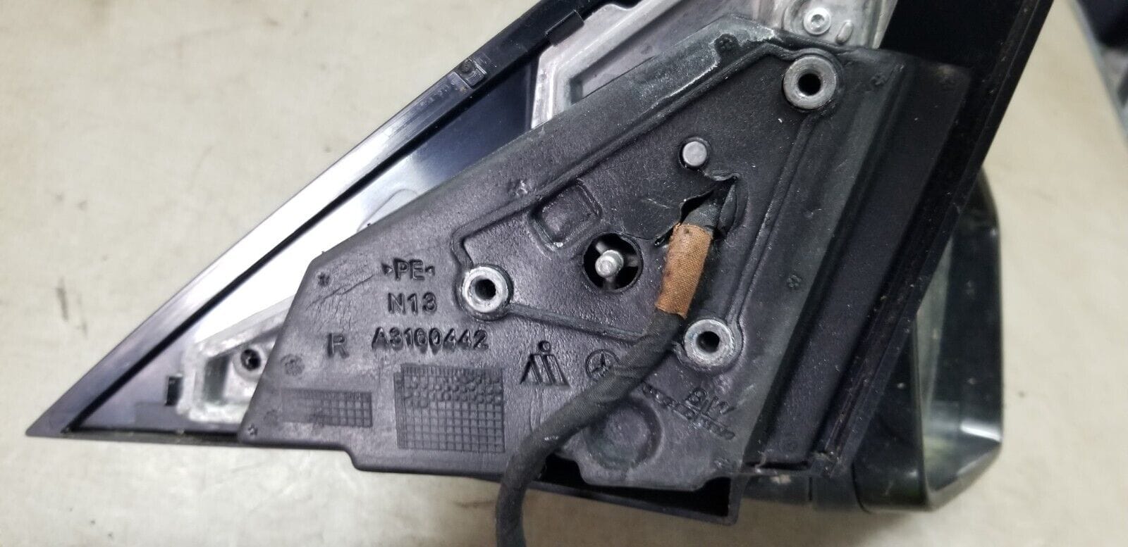 Mercedes Benz C Class Door Mirror Right Side Black A2048107293 W204 2011 - 2015 |O - Image 8