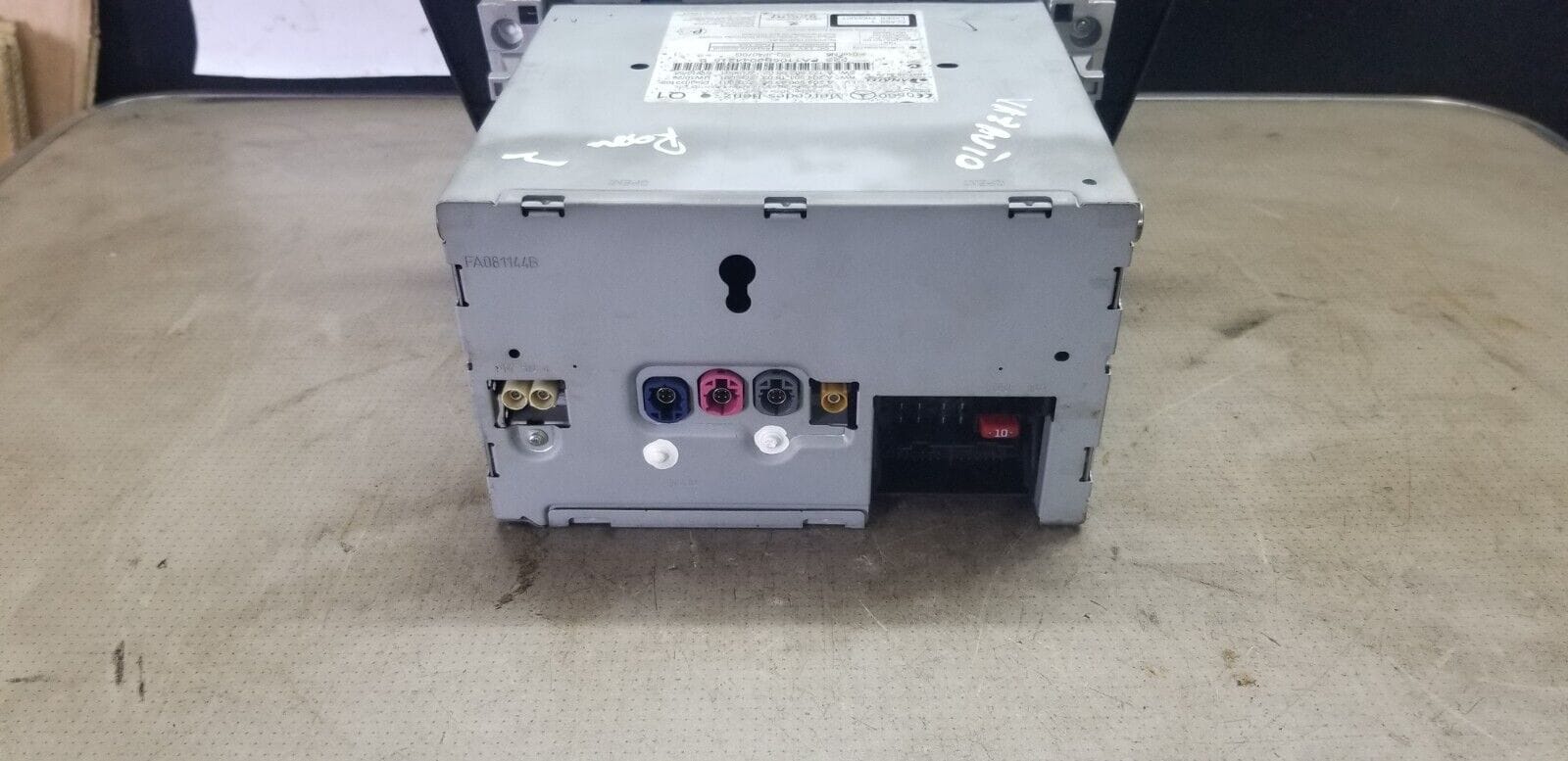 Mercedes Benz C Class W204 2011 CD SAT NAV Stereo Radio Head Unit A2049004306/No Code - Image 5