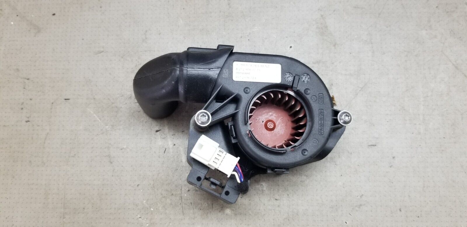 MERCEDES E-CLASS W212 ENGINE ECU COOLING FAN A2129060015