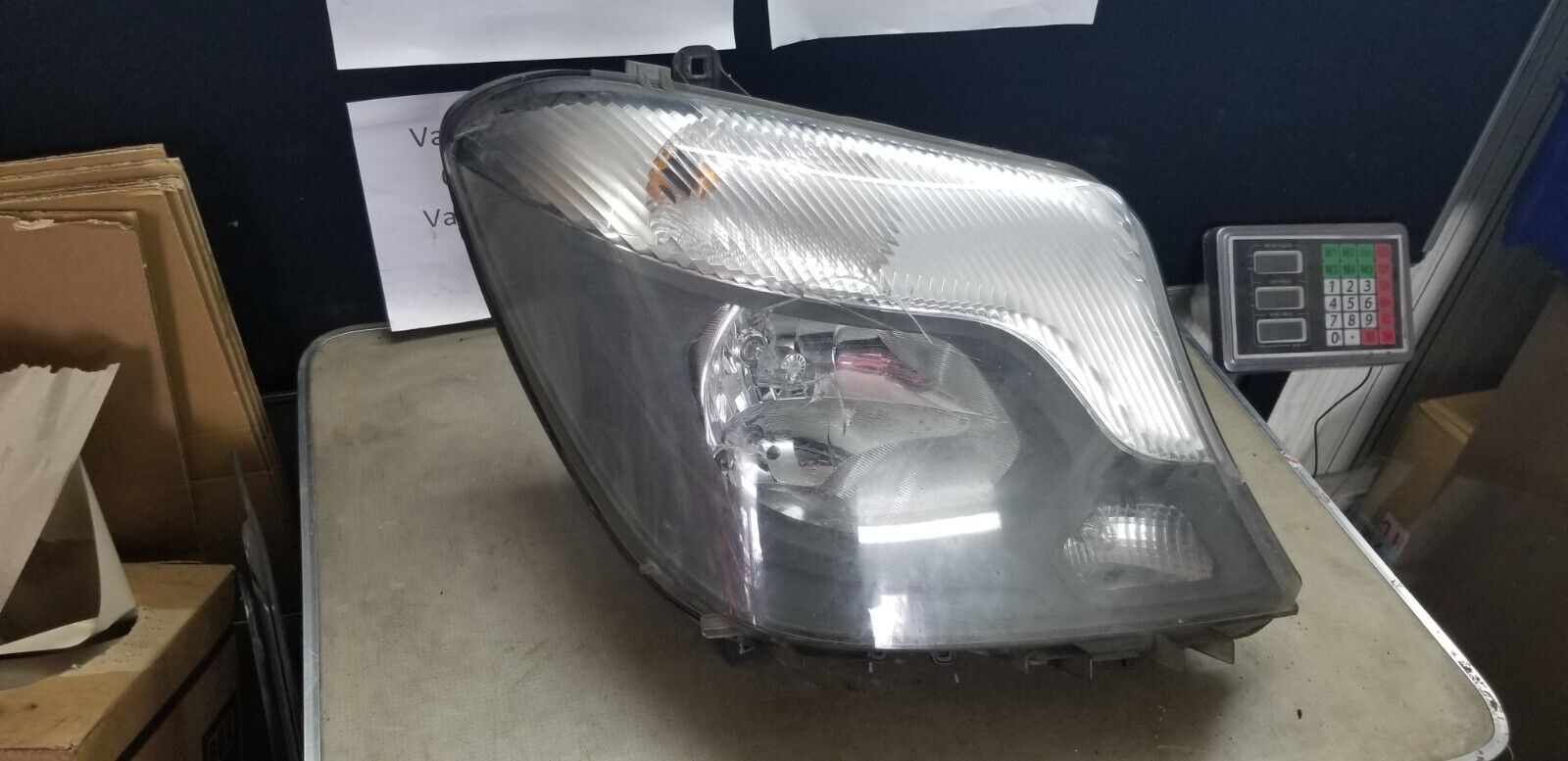 Mercedes Sprinter Headlamp Halogen Right A9068202661 W906 2015-Damaged