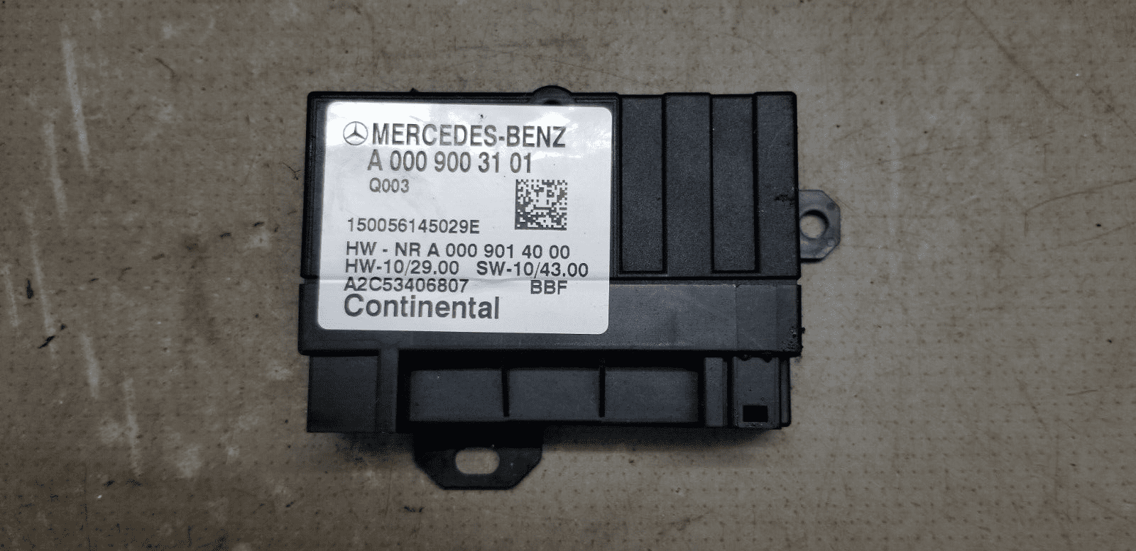 Mercedes-Benz W204 W212 W221 Fuel Pump Module Control Unit A0009003101 |O