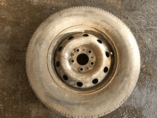 RELAY, BOXER STEEL WHEEL & TYRE 215 75 16C OVATION