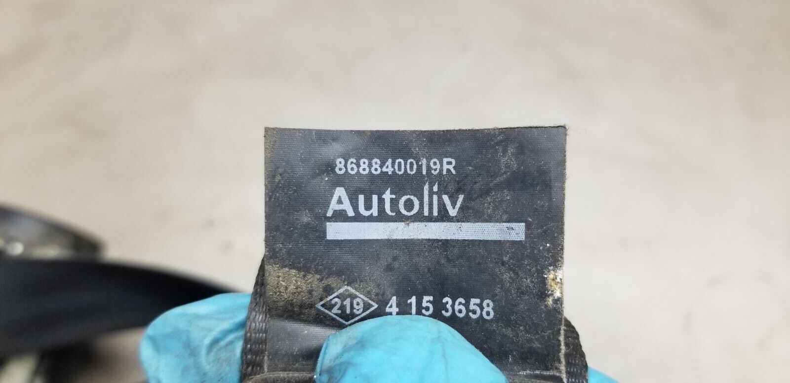 RENAULT MASTER Seat Belt Passenger Front 2016 Diesel Mk3 868840019R - Image 6