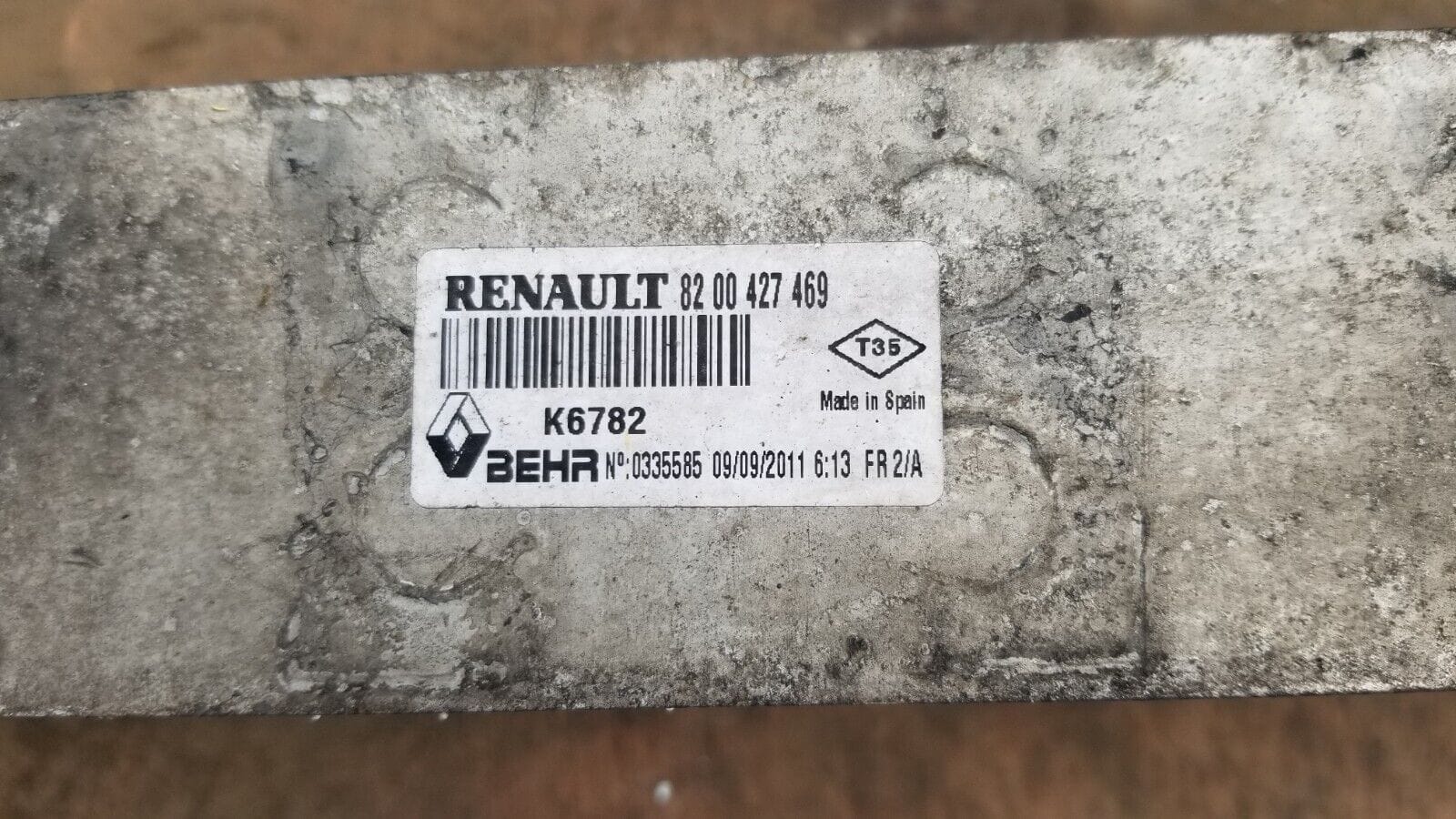 Renault Kangoo MK2 2009-2012 1.5 dci INTERCOOLER 8200427469 - Image 4
