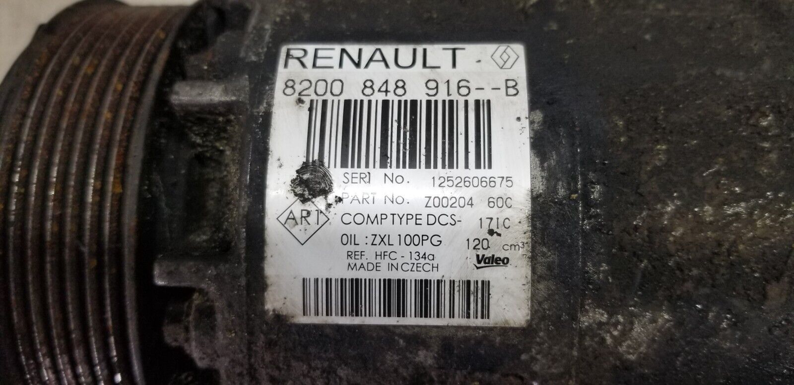 Renault Master Air Con Compressor Pump 2.3DCI 2015 - 820048916 |O - Image 7