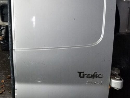 Vivaro Driver Side Rear Door OSR Silver 2001-2014 |O
