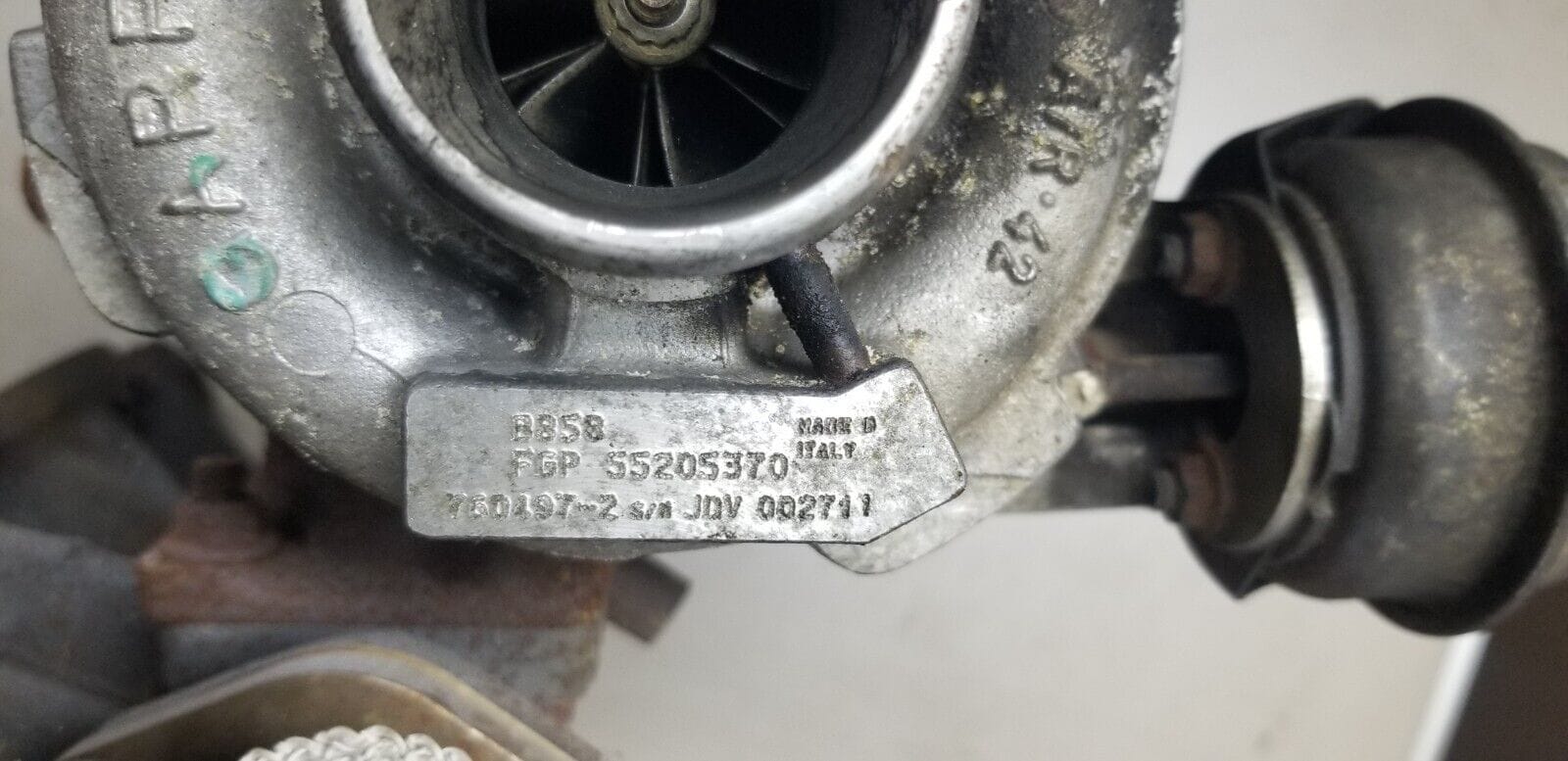 Turbocharger Alfa-Romeo 147 156 GT 1,9 JTDM 110kw 55205370 - Image 5