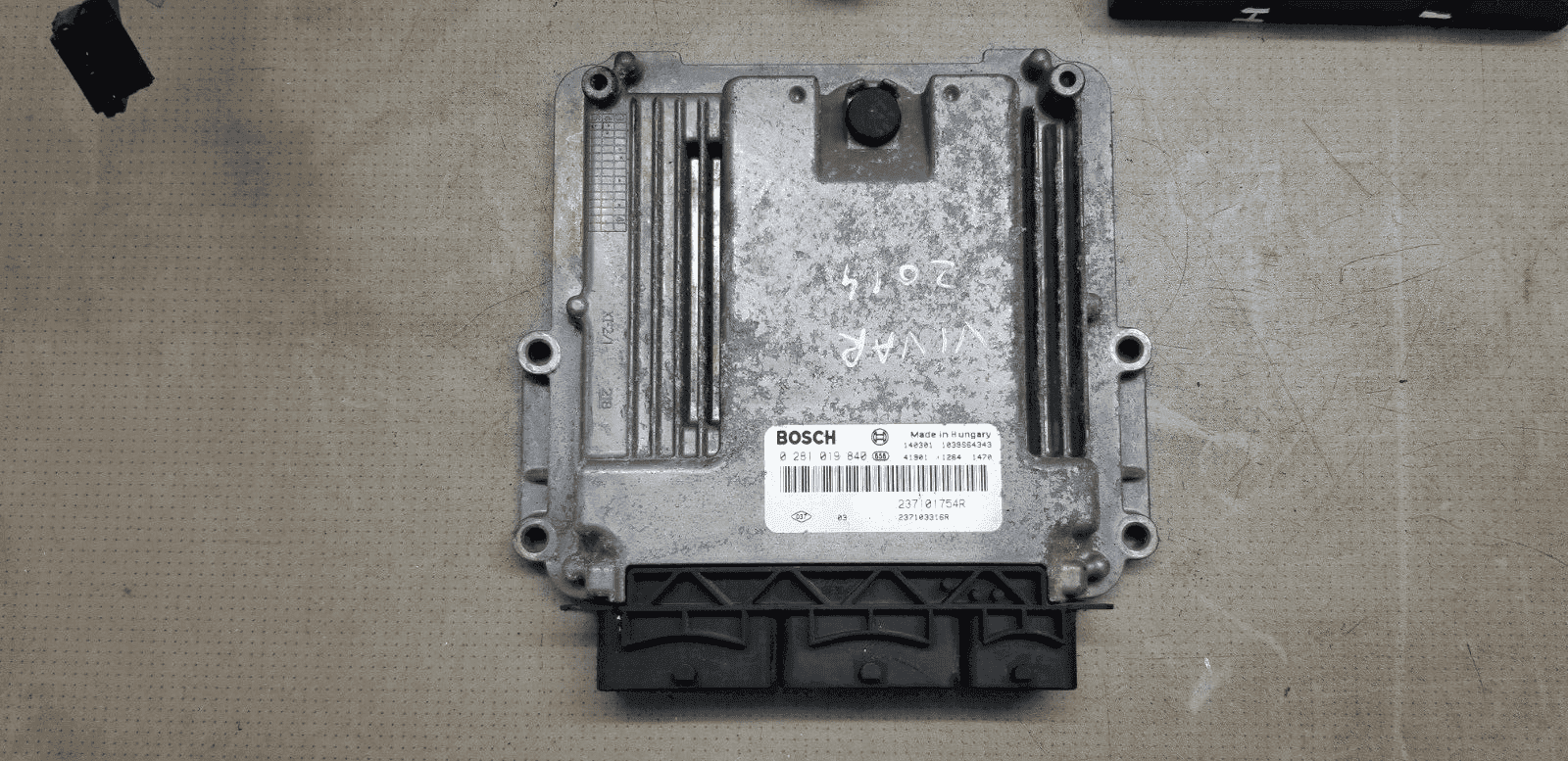 Vauxhall Vivaro Trafic 2007-2014 2.0 DTI M9R ECU KIT 237101754R |O - Image 3