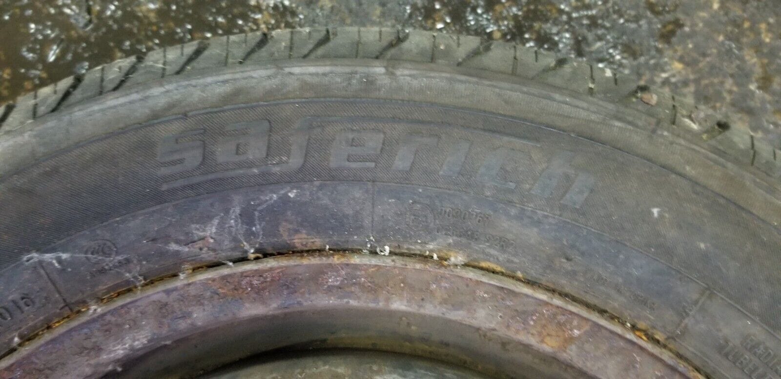 VAUXHALL VIVARO 2012 16 INCH STEEL WHEEL WITH TYRE 195/65/R16C - Image 5