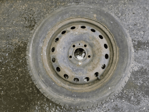 VAUXHALL VIVARO 2012 16 INCH STEEL WHEEL WITH TYRE 195/65/R16C