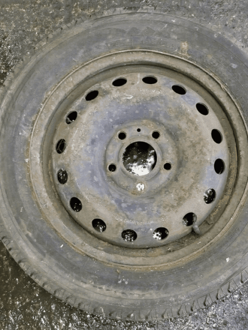 VAUXHALL VIVARO 2012 16 INCH STEEL WHEEL WITH TYRE 195/65/R16C