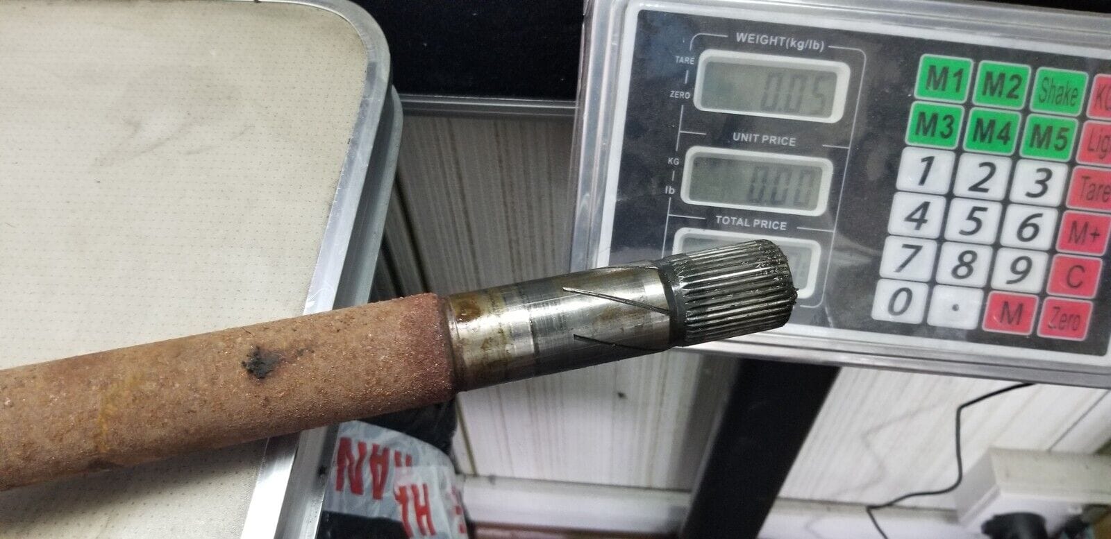 Vauxhall Vivaro 2013 Driveshaft Driver Side X83 2.0 Diesel - Image 5