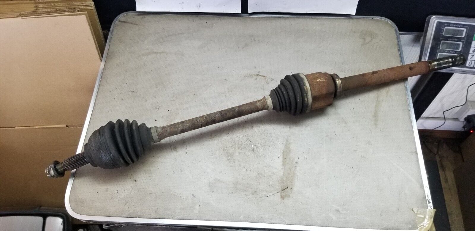 Vauxhall Vivaro 2013 Driveshaft Driver Side X83 2.0 Diesel
