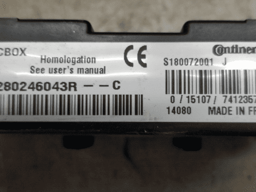 VAUXHALL VIVARO 2014 SMART SAT NAV CONTROL MODULE RECEIVER