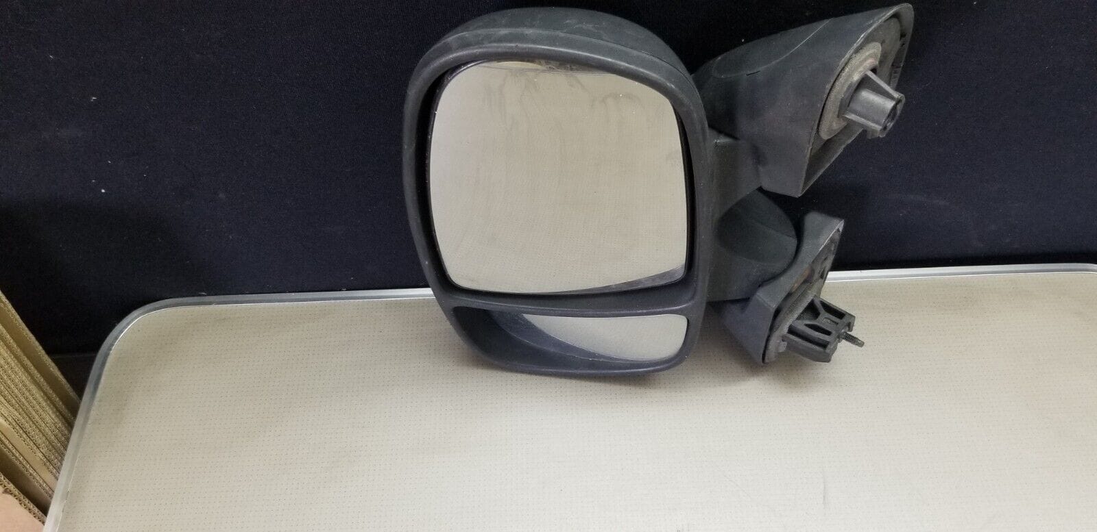 Vauxhall Vivaro Trafic Left Side Door Wing Mirror Black