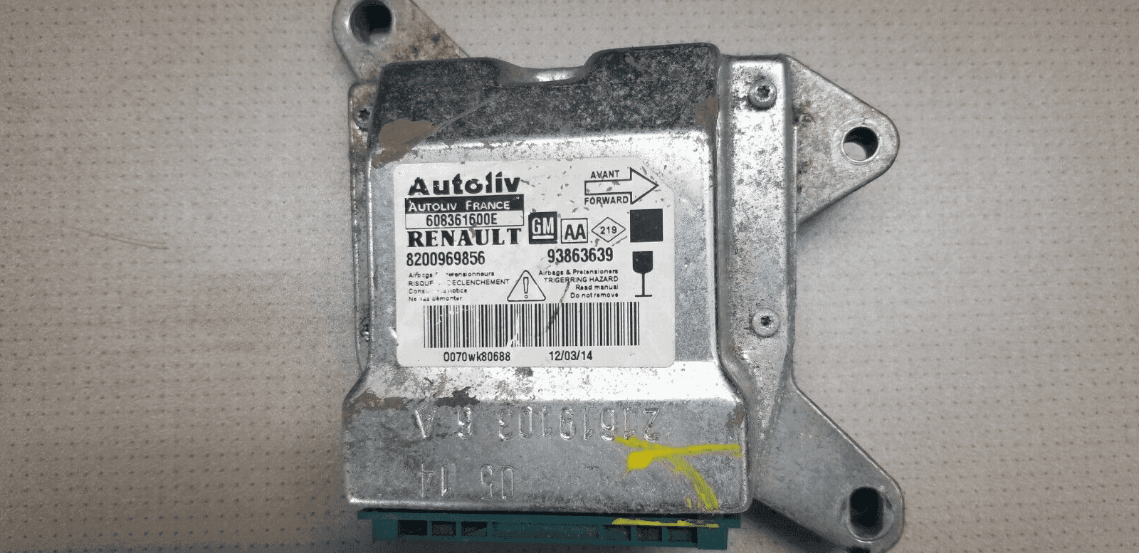 Vauxhall Vivaro Trafic Primastar 2.0 TD ECU Kit 0281017065 09-14 - Image 7