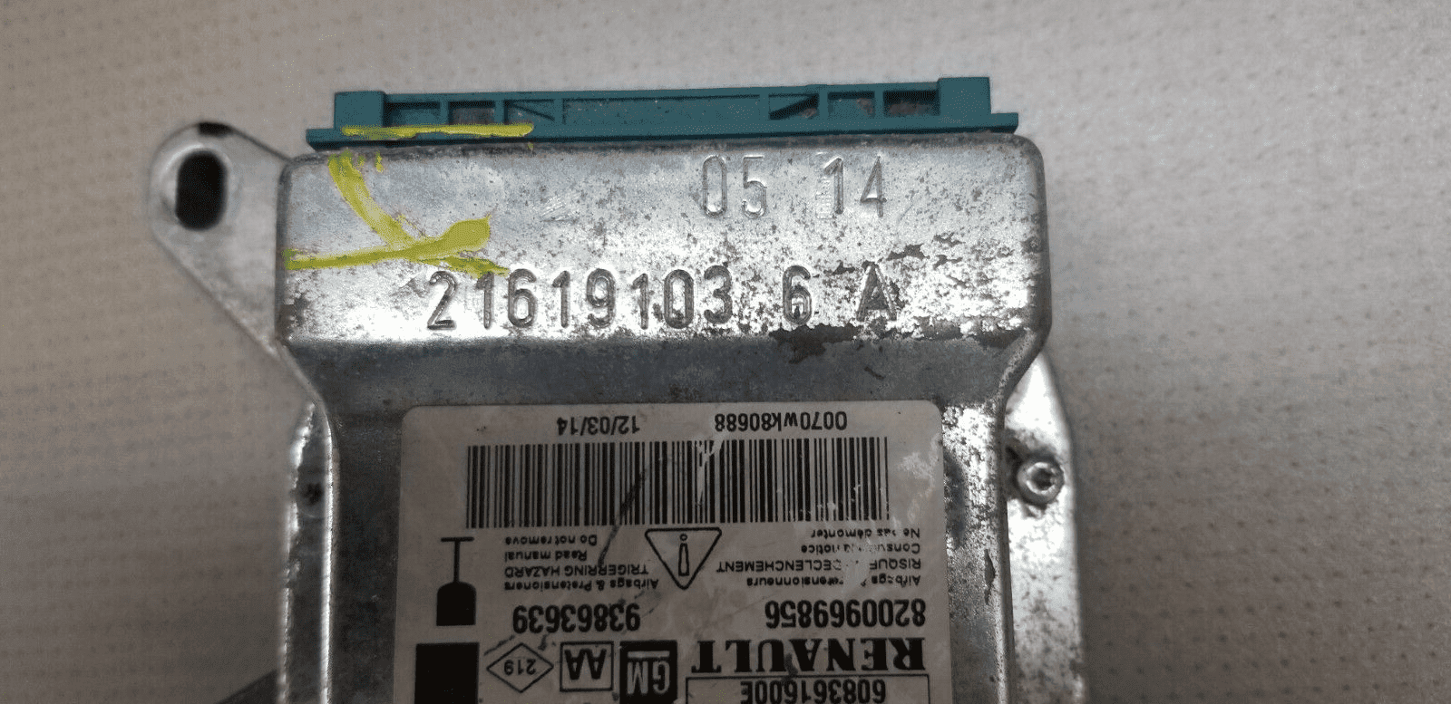 Vauxhall Vivaro Trafic Primastar 2.0 TD ECU Kit 0281017065 09-14 - Image 8