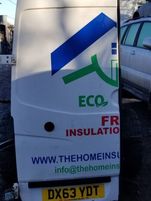 Volkswagen Crafter Rear Door Passenger Side 2013 Diesel