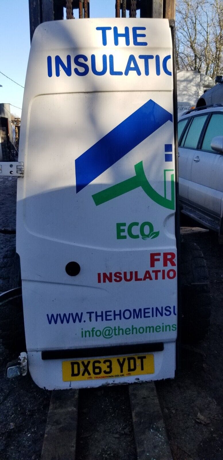 Volkswagen Crafter Rear Door Passenger Side 2013 Diesel