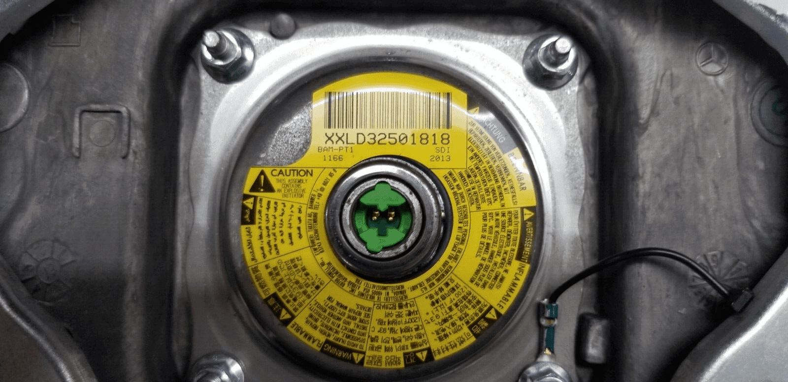 Volkswagen Crafter Drivers Airbag 90686006029E37 2006 - 2014 |O - Image 6