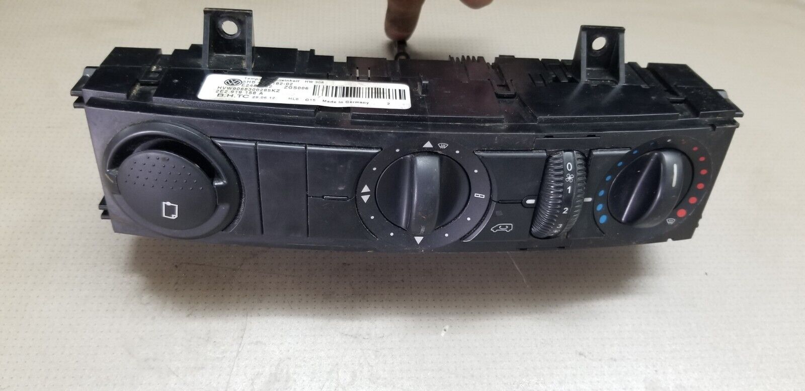 VW CRAFTER HEATER CONTROLS / HEATER SWITCHES HVW9068300285KZ 2006 - 2013