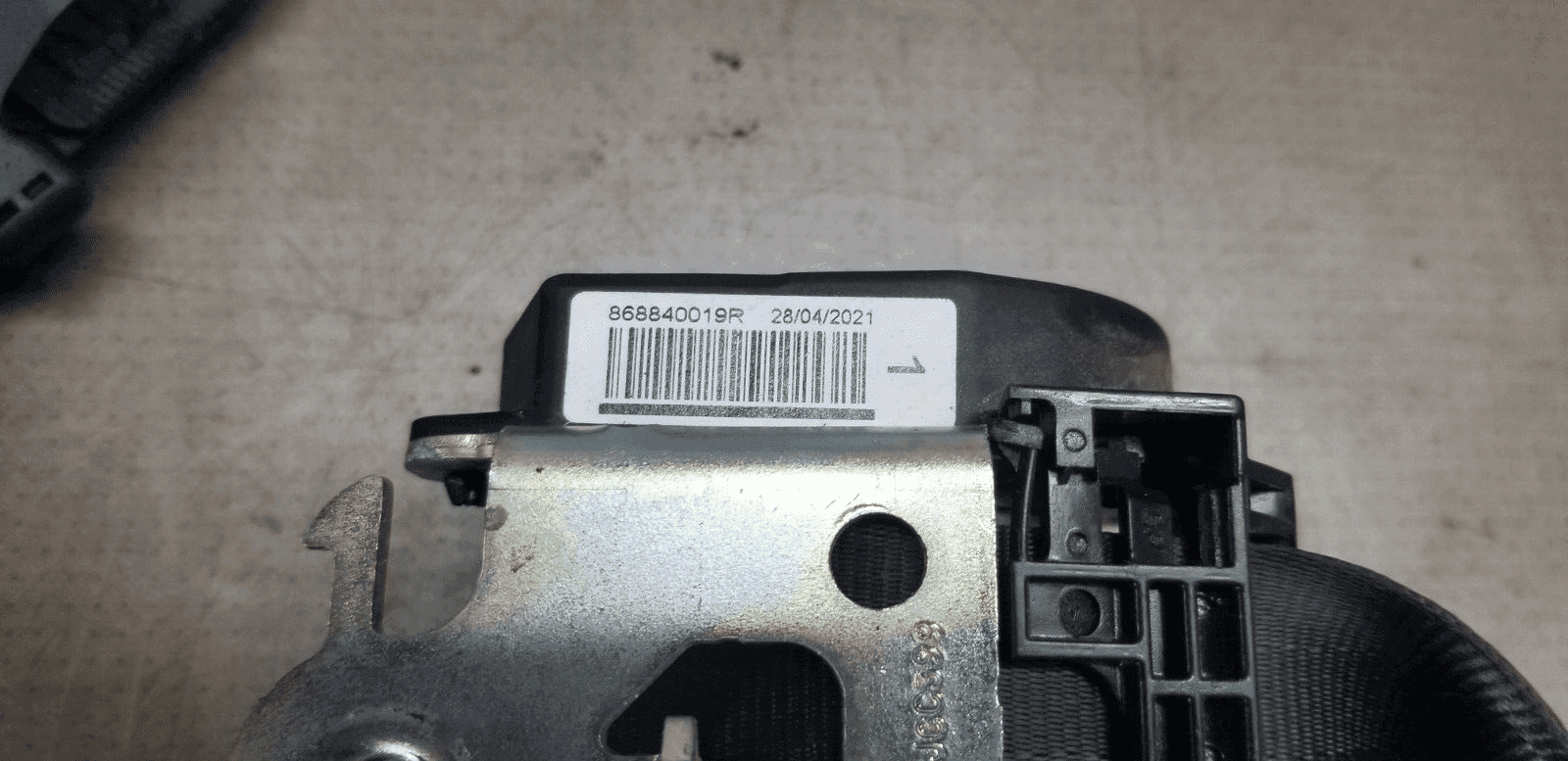 Vauxhall Movano Renault Master 2021 Passenger side front seat belt 868840019R |O - Image 7